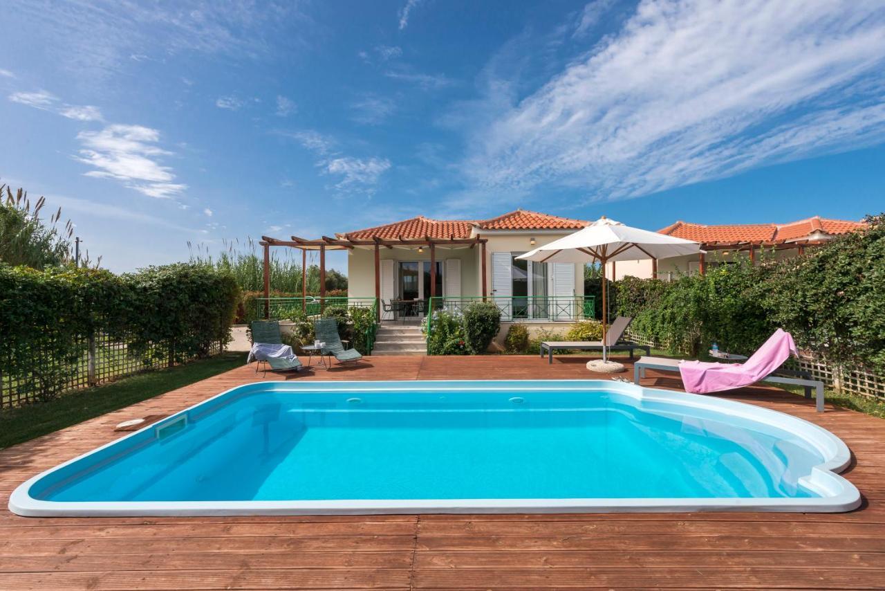 Venus Villa With Private Pool, 2Min To The Beach Finikounda Exteriér fotografie